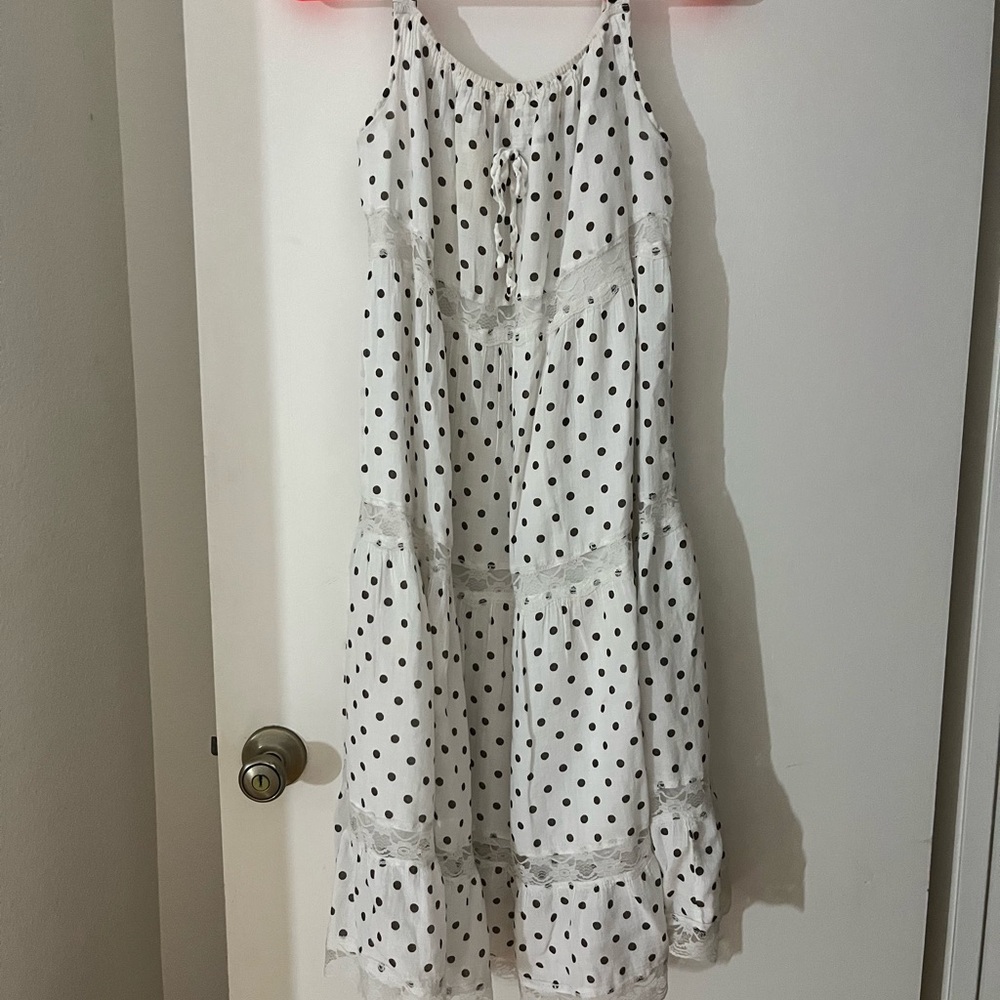 MUSINSA Charming Polka Dot Dress